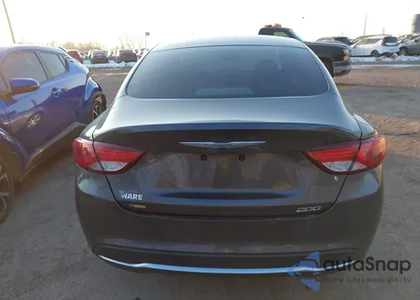 2015 Chrysler 200 Limited from USA, damaged, VIN 1C3CCCAB8FN714044